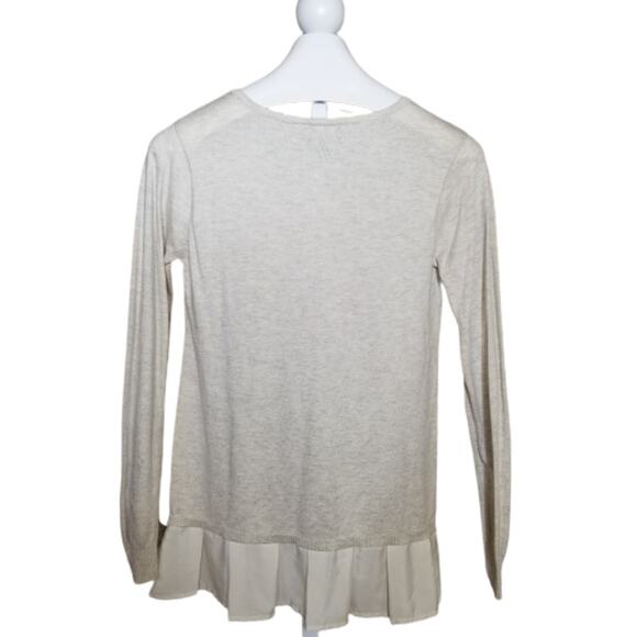 Central Park West Maternity Sweater V-Neck Large - Picture 1 of 5
